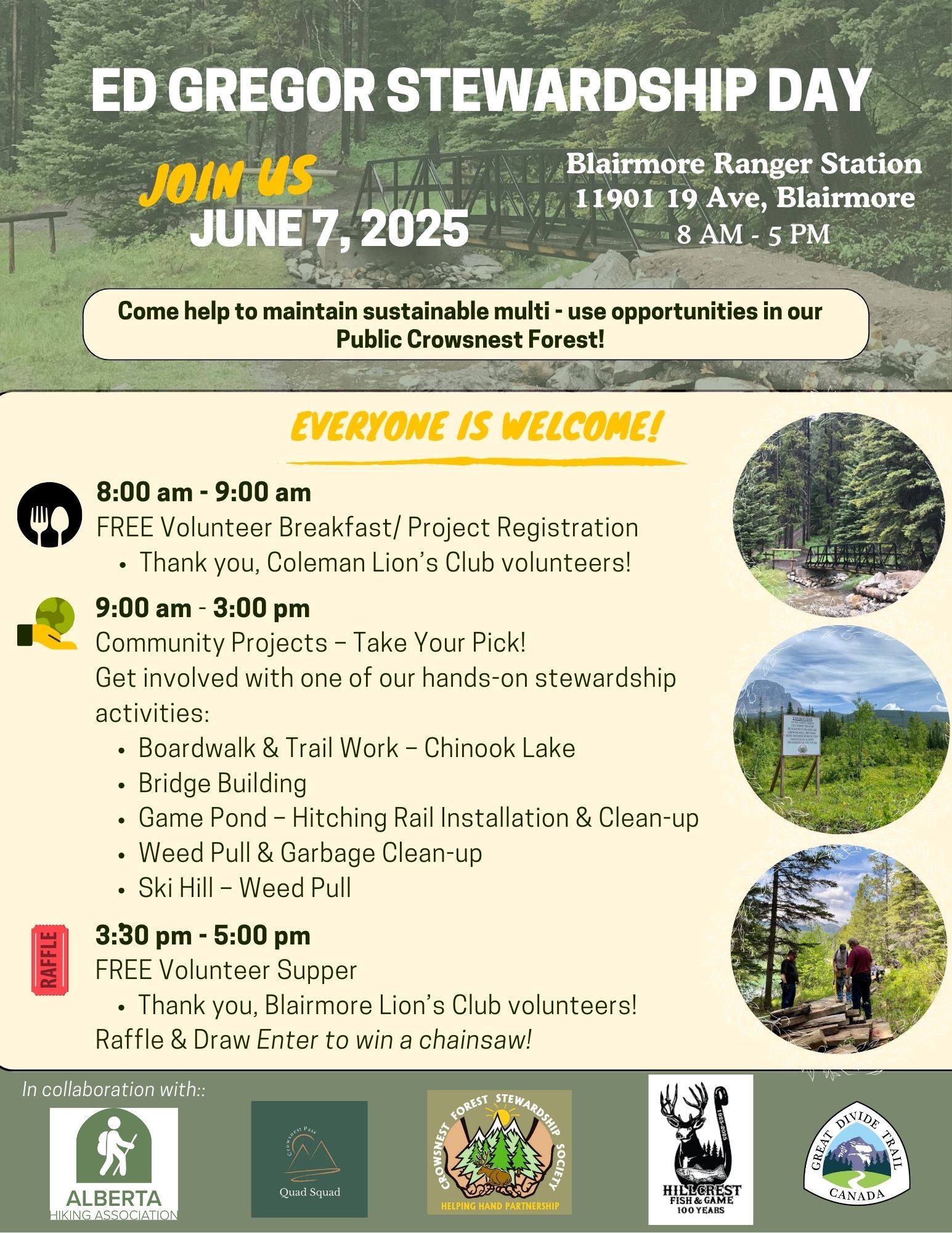 Ed Gregor Stewardship Day