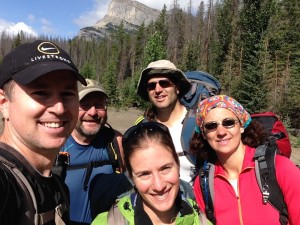 Enthusiastic Trail Crew at the Owen Creek Canyon Trailhead