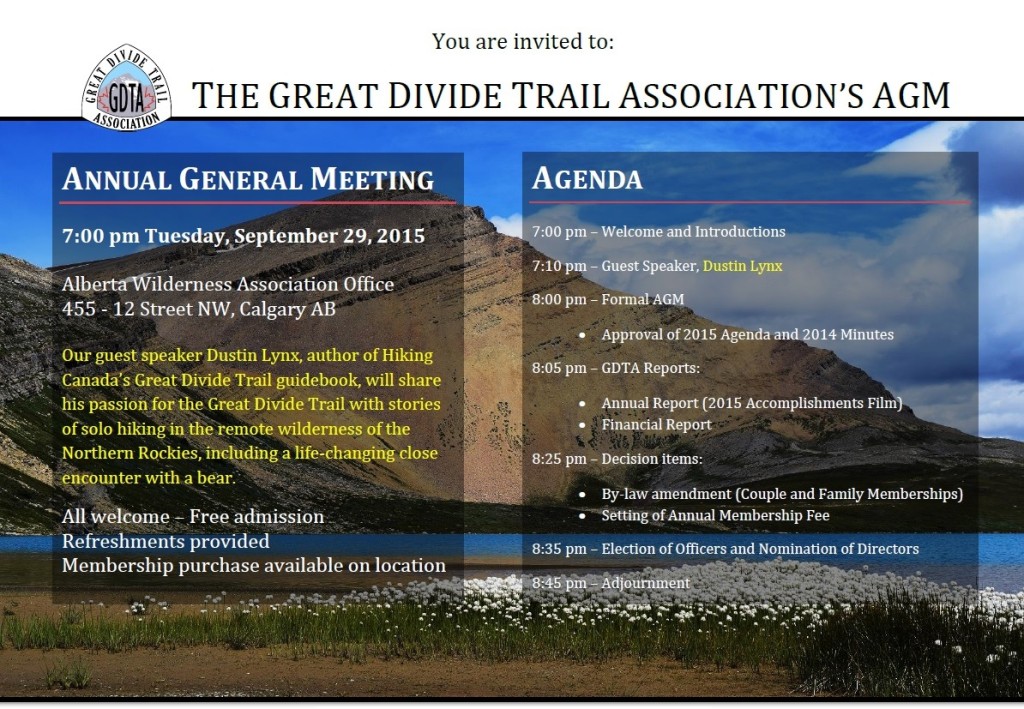 GDTA AGM Invitation