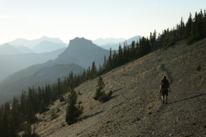 Walking along the Great Divide