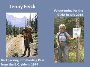 Jenny Feick, Original Great Divide Trails Project