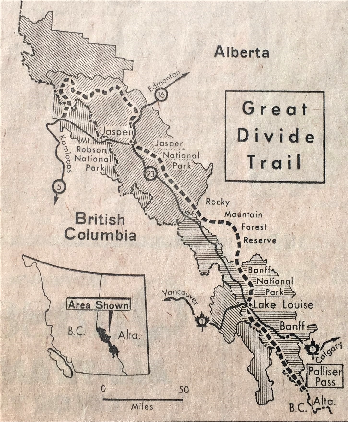 Thor’s Pioneering Proposal – The Great Divide Trail Association