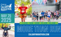 2025 Calgary Marathon Promotional Poster