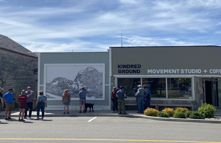Great Divide Trail Mural Unveiled in Coleman 