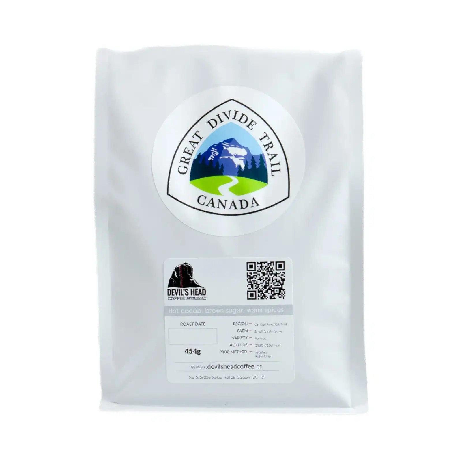a bag of coffee beans